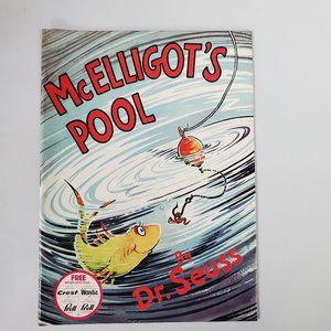 McElligot's Pool (Dr. Seuss 1975) Softcover - Crest Free Giveaway-RARE